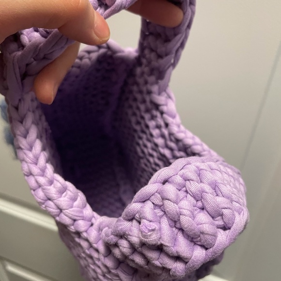 Hand needled mini bag - Picture 4 of 5